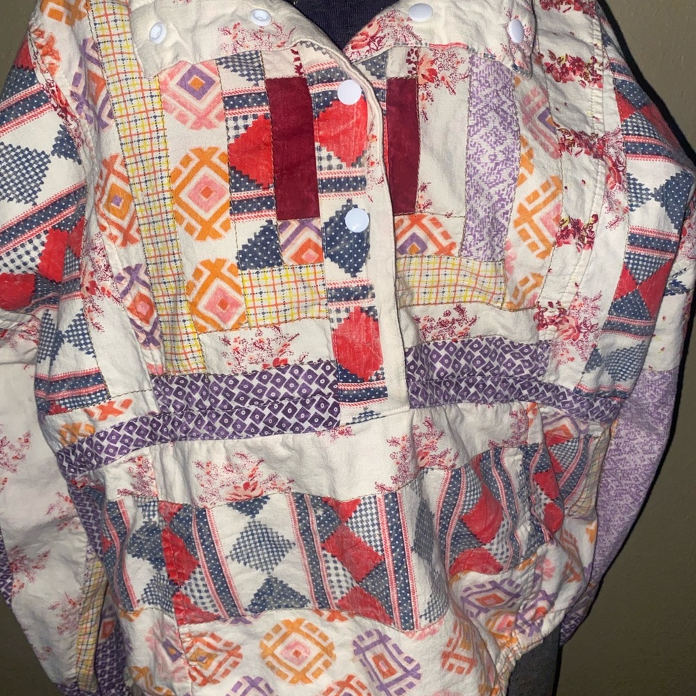 Colorful Patchwork Jacket - image 2